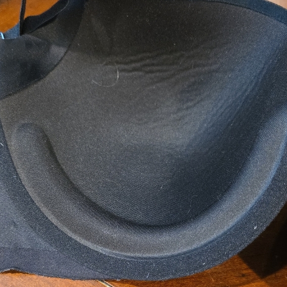 (J15) Warner's Black Comfort Bra Intimates 38D - Picture 4 of 5